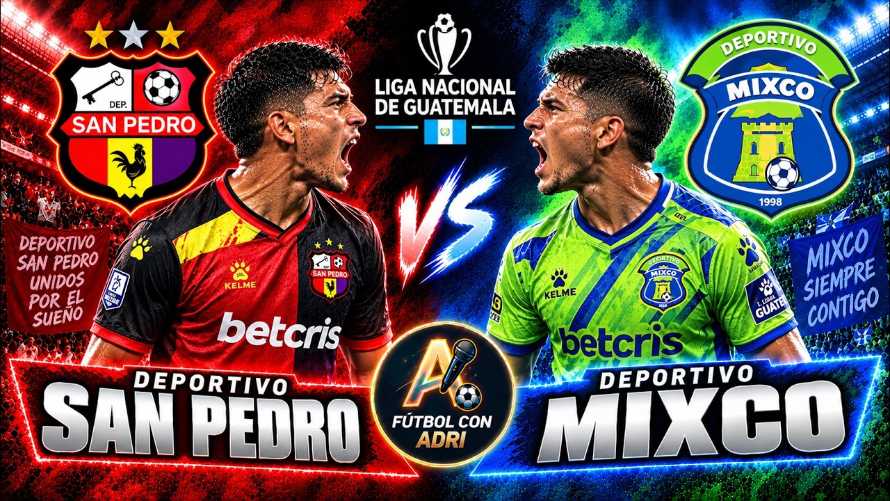 Deportivo San Pedro vs Deportivo Mixco ภาพวิดีโอไฮไลท์ฟุตบอล