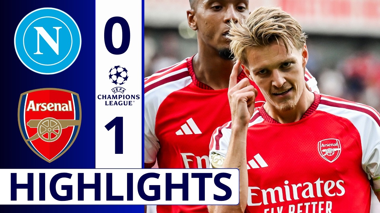 Napoli vs Arsenal ภาพวิดีโอไฮไลท์ฟุตบอล