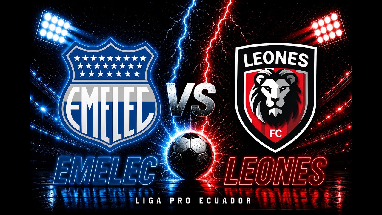 Emelec vs Leones วิดีโอฟุตบอล