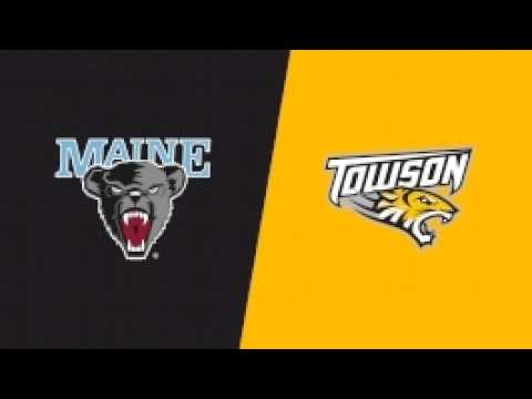 College Football Live Stream: Maine vs Towson Football | CAA Football ภาพถ่ายทอดสดฟุตบอล