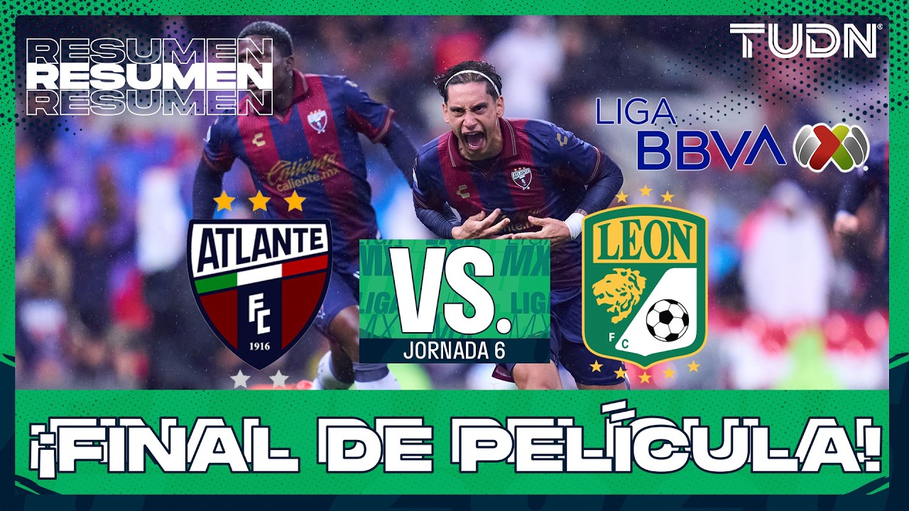 Atlante vs León วิดีโอฟุตบอล
