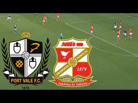 Swindon Town vs Port Vale ภาพถ่ายทอดสดฟุตบอล
