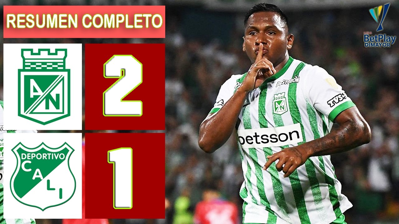 Atlético Nacional vs Deportivo Cali ภาพวิดีโอไฮไลท์ฟุตบอล