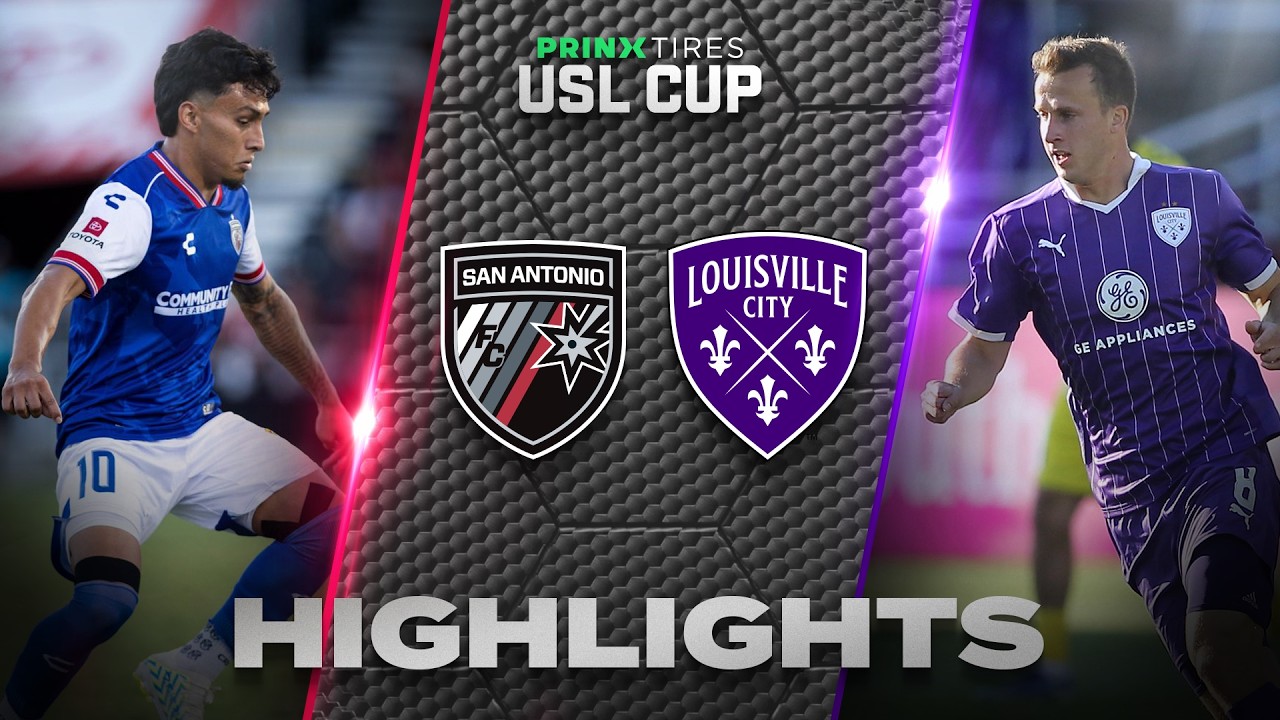 San Antonio FC vs Louisville City FC วิดีโอฟุตบอล