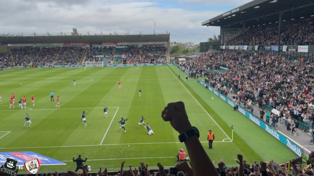 Plymouth Argyle vs Barnsley วิดีโอฟุตบอล