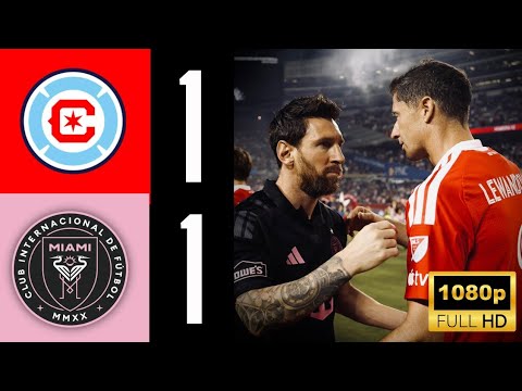 Chicago Fire FC vs Inter Miami CF วิดีโอฟุตบอล
