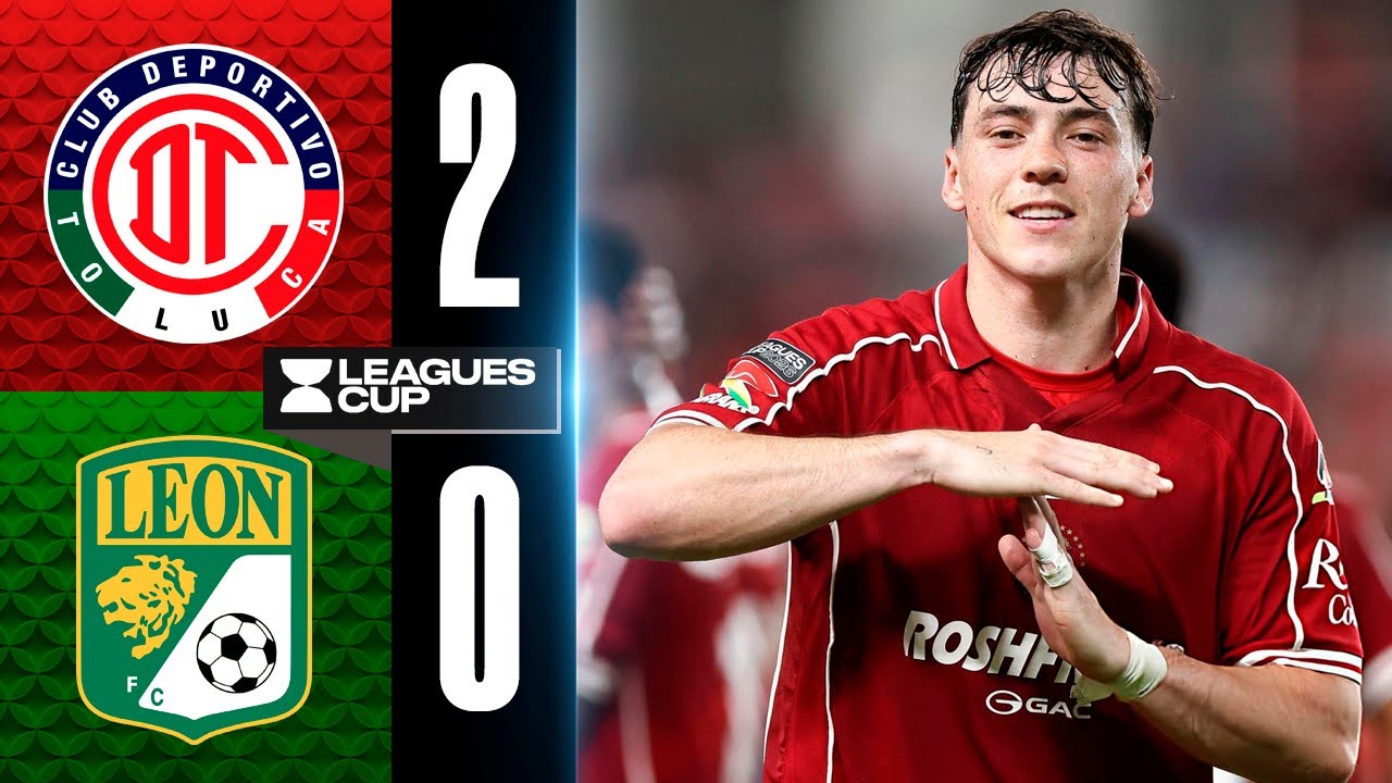 Toluca vs León ภาพวิดีโอไฮไลท์ฟุตบอล