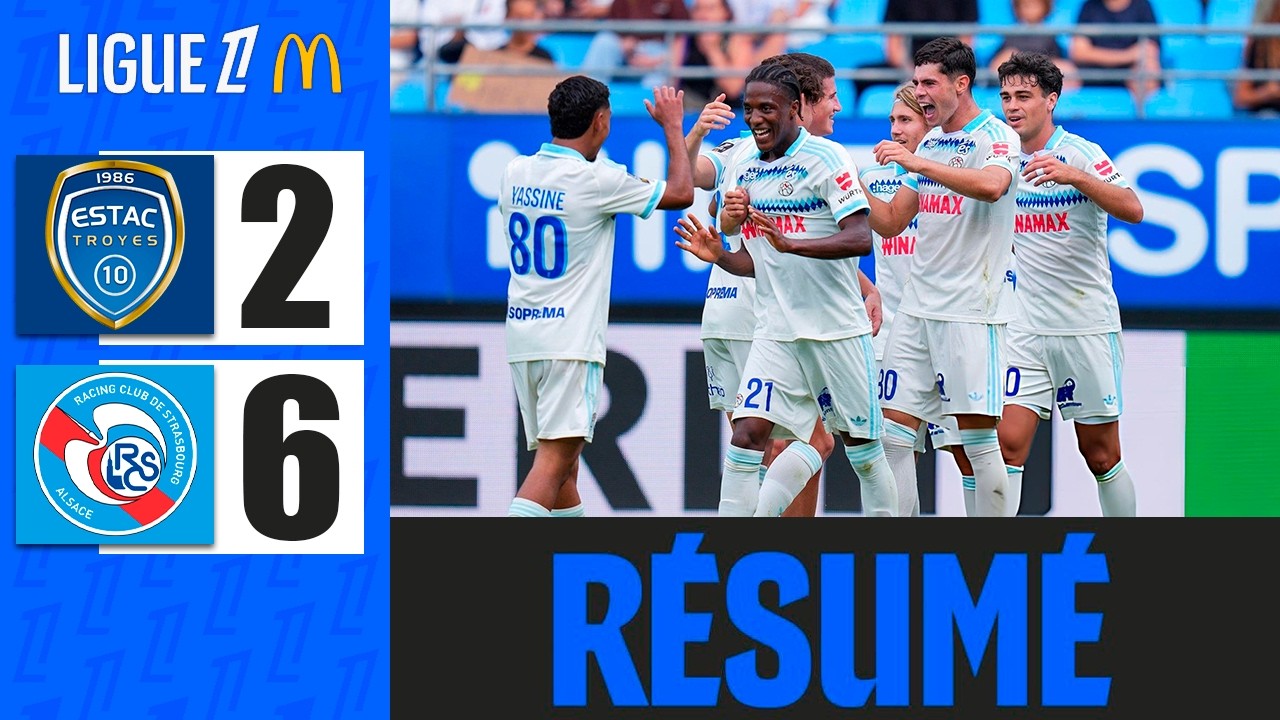 Troyes vs Strasbourg วิดีโอฟุตบอล