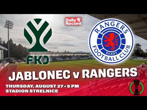 Jablonec vs Rangers ภาพถ่ายทอดสดฟุตบอล