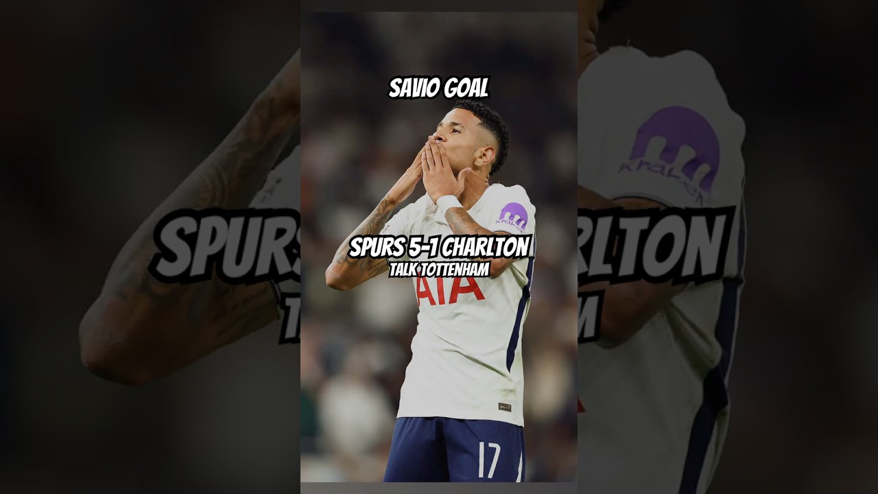 Tottenham Hotspur vs Charlton Athletic ภาพวิดีโอไฮไลท์ฟุตบอล