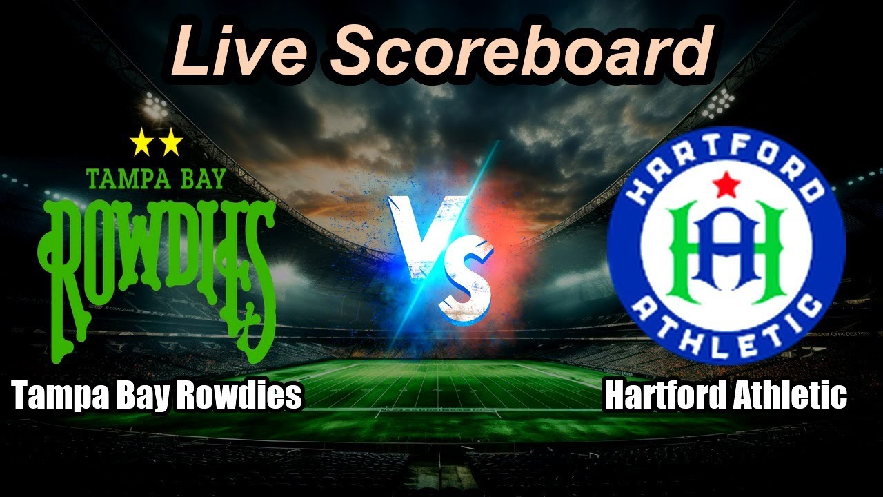 Hartford Athletic vs Tampa Bay Rowdies ภาพถ่ายทอดสดฟุตบอล