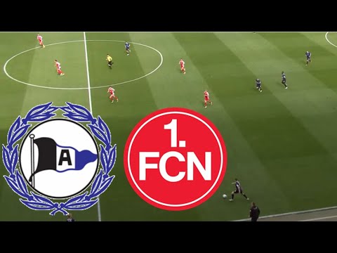 1. FC Nürnberg vs Arminia Bielefeld ภาพวิดีโอไฮไลท์ฟุตบอล