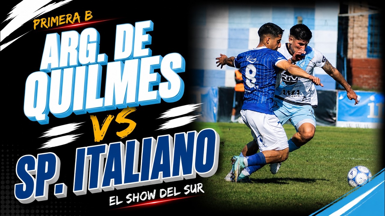 Argentino de Quilmes vs Sportivo Italiano ภาพวิดีโอไฮไลท์ฟุตบอล