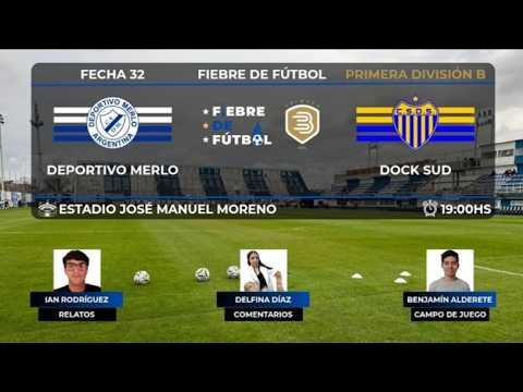Deportivo Merlo vs Dock Sud ภาพวิดีโอไฮไลท์ฟุตบอล