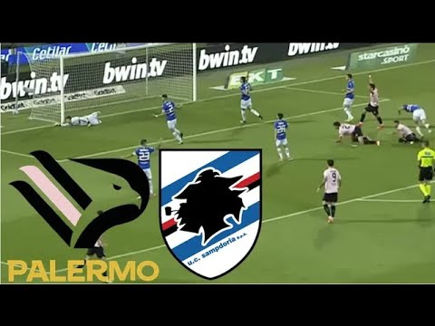 Palermo vs Sampdoria ภาพถ่ายทอดสดฟุตบอล