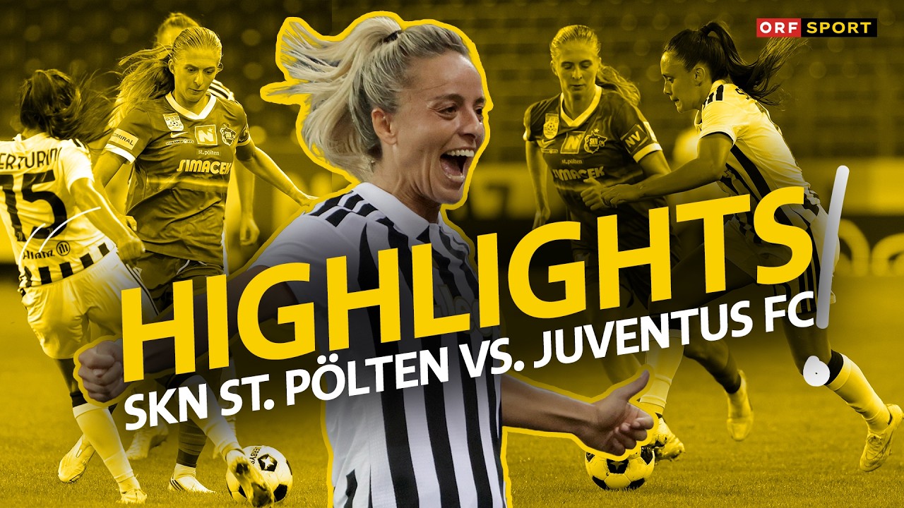 St. Pölten vs Juventus ภาพวิดีโอไฮไลท์ฟุตบอล
