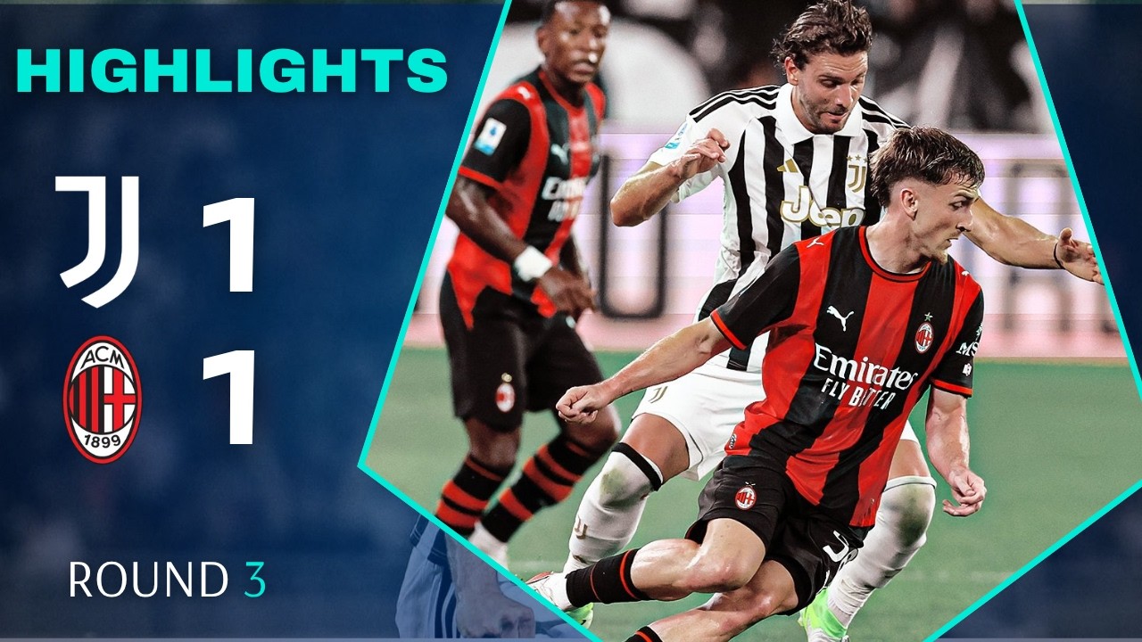 Juventus vs AC Milan วิดีโอฟุตบอล