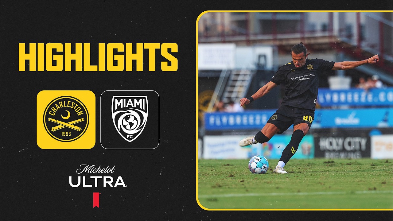 Charleston Battery vs Miami FC ภาพวิดีโอไฮไลท์ฟุตบอล