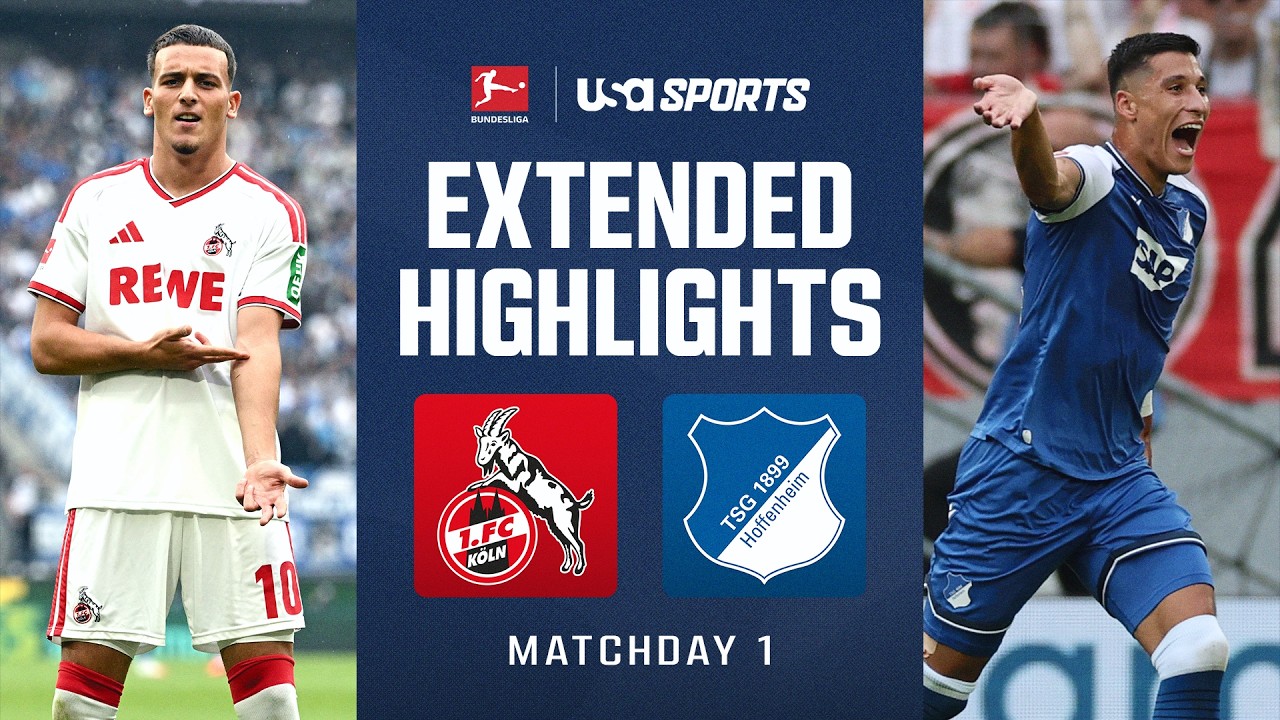 FC Cologne vs TSG Hoffenheim วิดีโอฟุตบอล