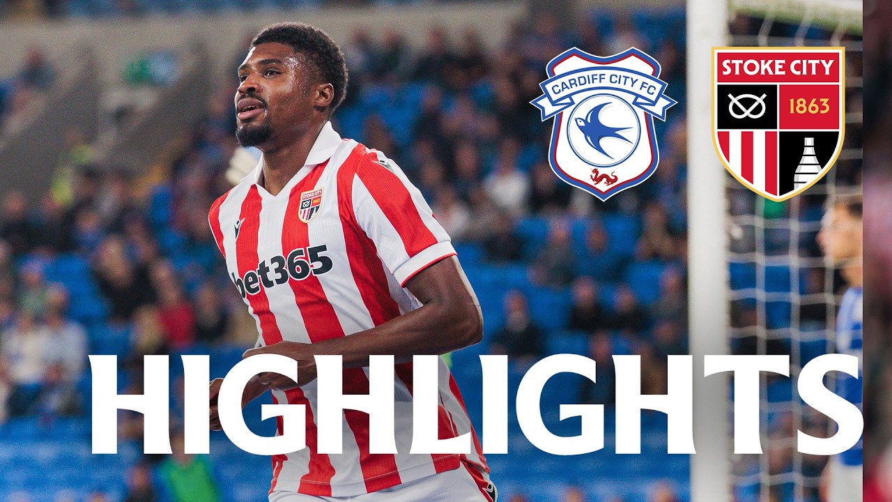 Cardiff City vs Stoke City ภาพวิดีโอไฮไลท์ฟุตบอล