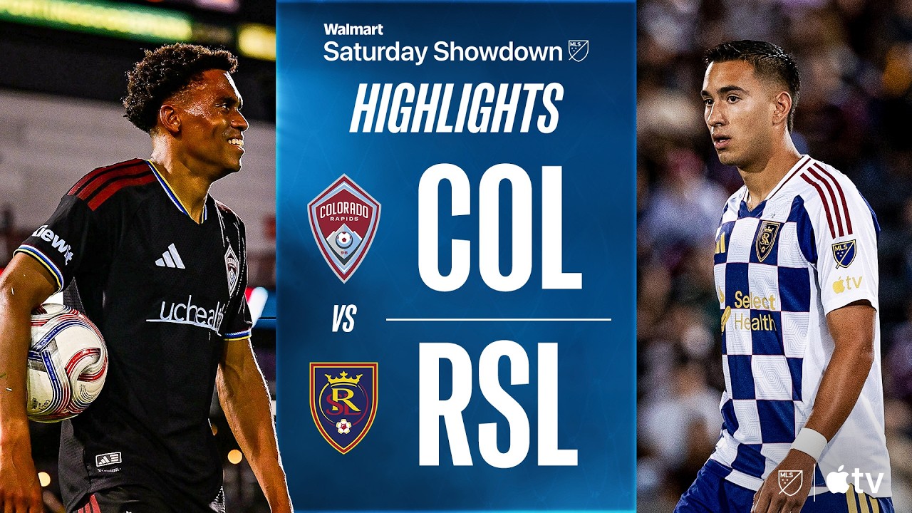 Colorado Rapids vs Real Salt Lake วิดีโอฟุตบอล