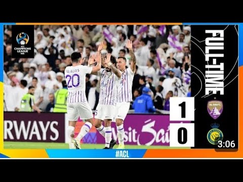Al Ain vs Al Nassr ภาพถ่ายทอดสดฟุตบอล