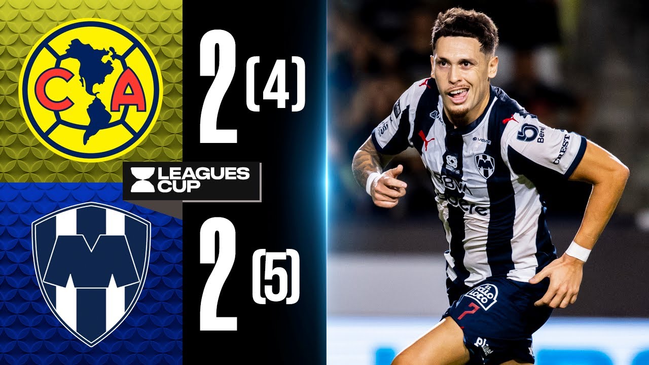 América vs Monterrey ภาพวิดีโอไฮไลท์ฟุตบอล