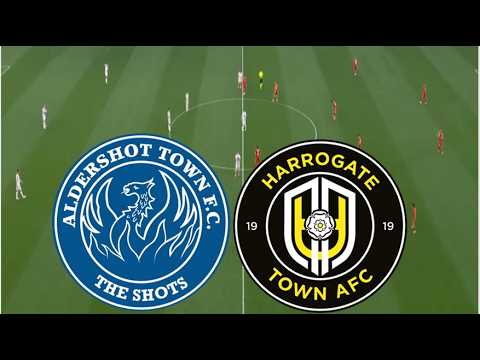 Aldershot Town vs Harrogate Town ภาพถ่ายทอดสดฟุตบอล