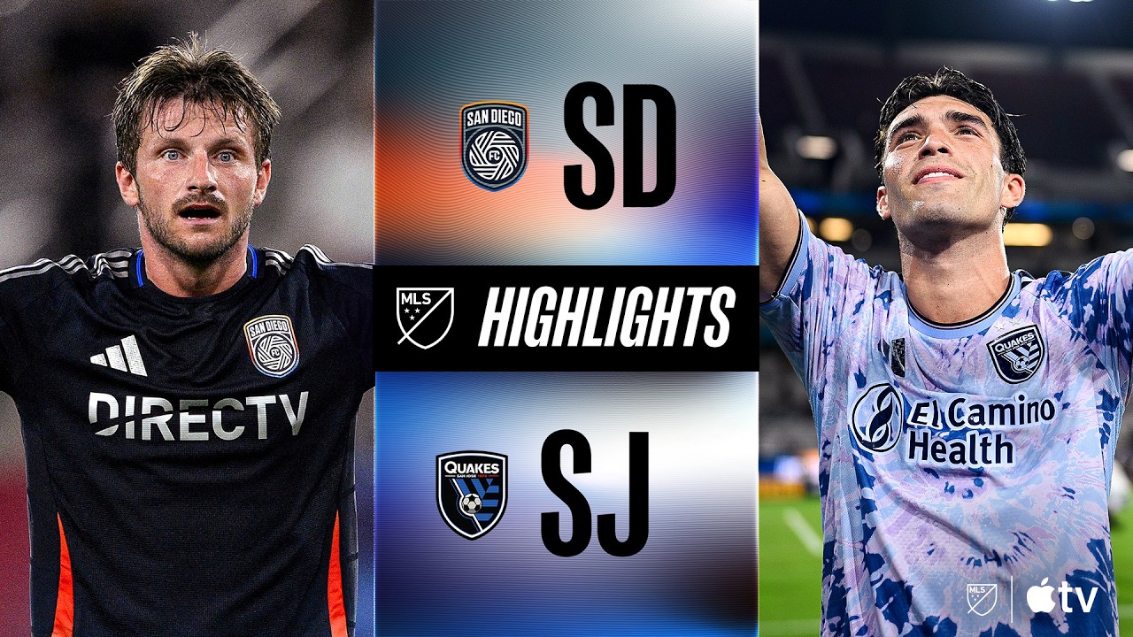San Diego FC vs San Jose Earthquakes วิดีโอฟุตบอล