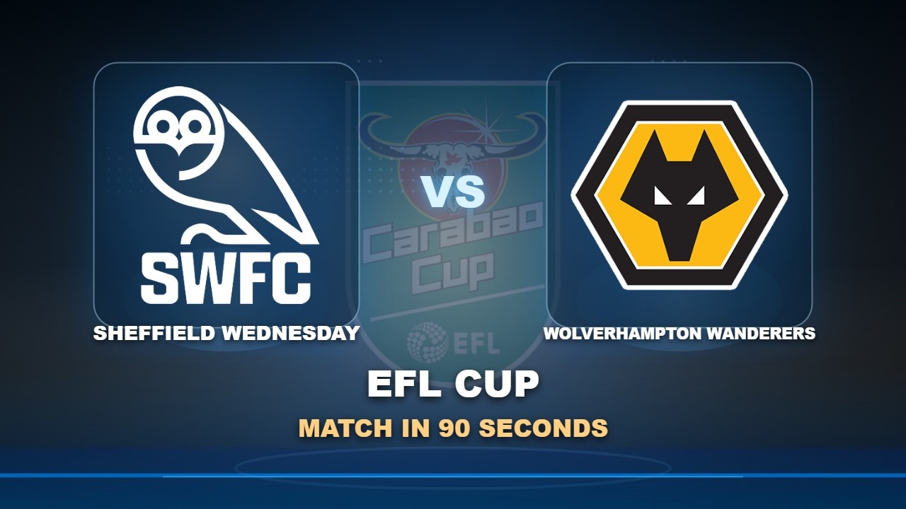 Sheffield Wednesday vs Wolverhampton Wanderers ภาพวิดีโอไฮไลท์ฟุตบอล