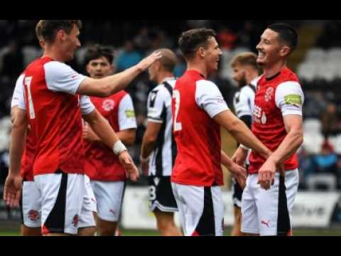 Newport County vs Fleetwood Town ภาพวิดีโอไฮไลท์ฟุตบอล