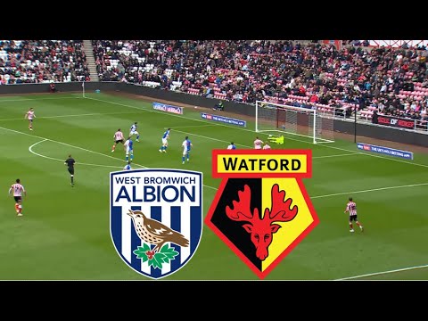 West Bromwich Albion vs Watford ภาพถ่ายทอดสดฟุตบอล
