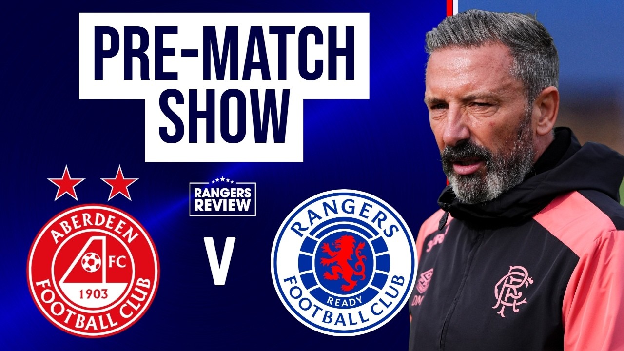Aberdeen vs Rangers ภาพถ่ายทอดสดฟุตบอล