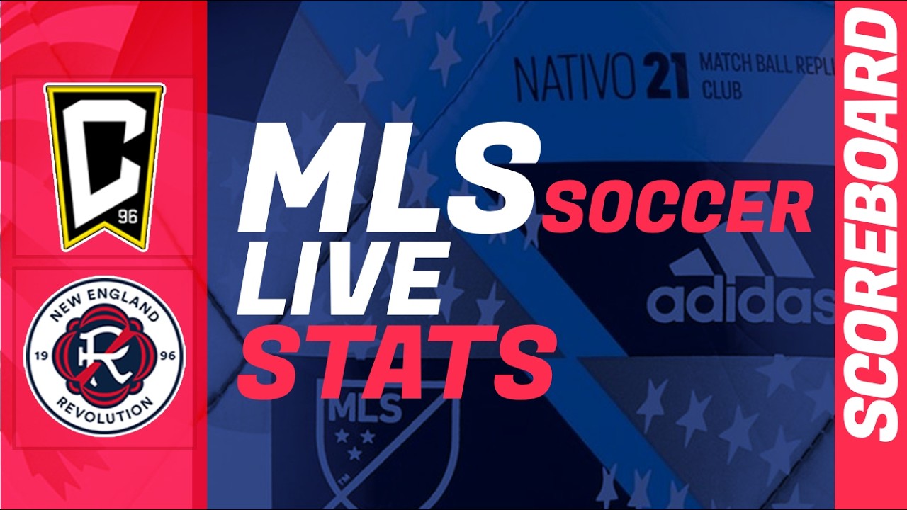 Columbus Crew - New England Revolution: live scoreboard: MLS Regular Season 2026 today ภาพถ่ายทอดสดฟุตบอล