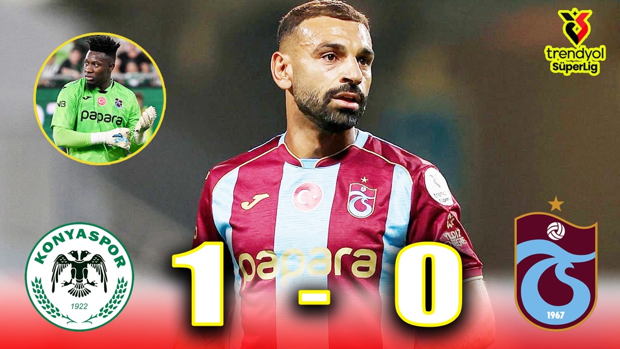 Konyaspor vs Trabzonspor ภาพวิดีโอไฮไลท์ฟุตบอล