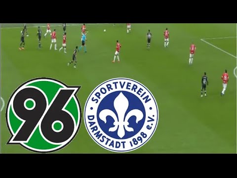 SV Darmstadt 98 vs Hannover 96 ภาพถ่ายทอดสดฟุตบอล