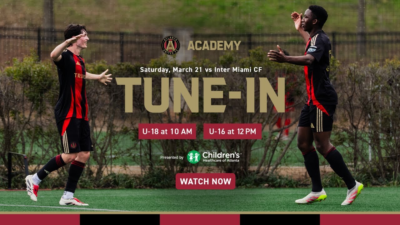 Inter Miami CF vs Atlanta United FC ภาพถ่ายทอดสดฟุตบอล