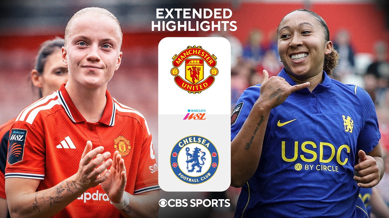 Manchester United vs Chelsea ภาพวิดีโอไฮไลท์ฟุตบอล