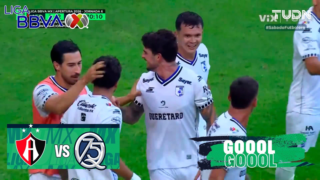 Atlas vs Querétaro วิดีโอฟุตบอล