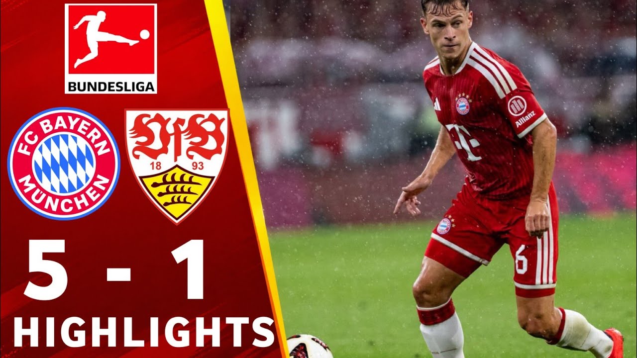 Bayern Munich vs VfB Stuttgart วิดีโอฟุตบอล