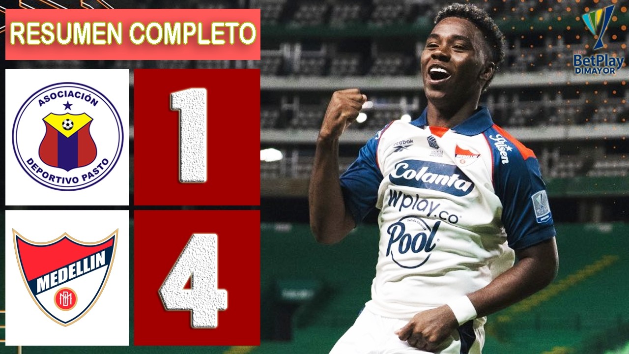 Deportivo Pasto vs Independiente Medellín ภาพวิดีโอไฮไลท์ฟุตบอล