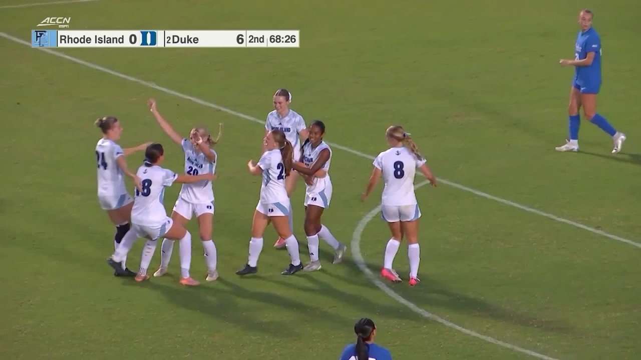 Duke vs Rhode Island ภาพวิดีโอไฮไลท์ฟุตบอล