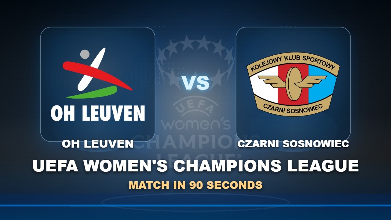 OH Leuven vs Czarni Sosnowiec วิดีโอฟุตบอล