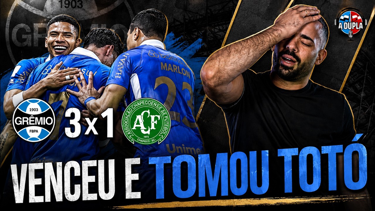 Grêmio vs Chapecoense ภาพวิดีโอไฮไลท์ฟุตบอล