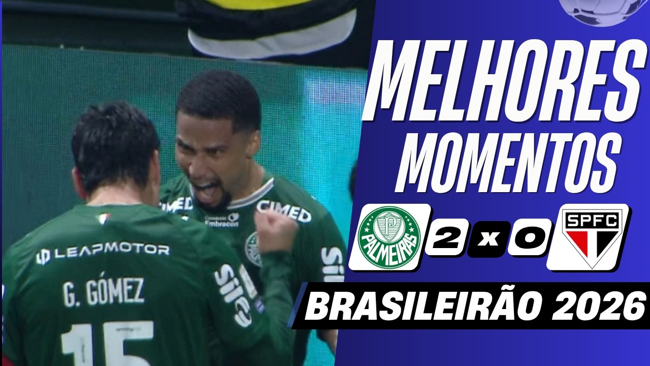 Palmeiras vs São Paulo ภาพวิดีโอไฮไลท์ฟุตบอล