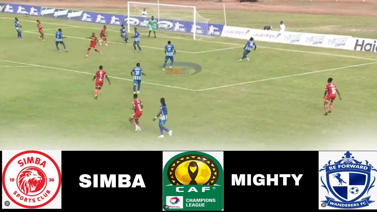 Simba SC vs Mighty Wanderers ภาพถ่ายทอดสดฟุตบอล