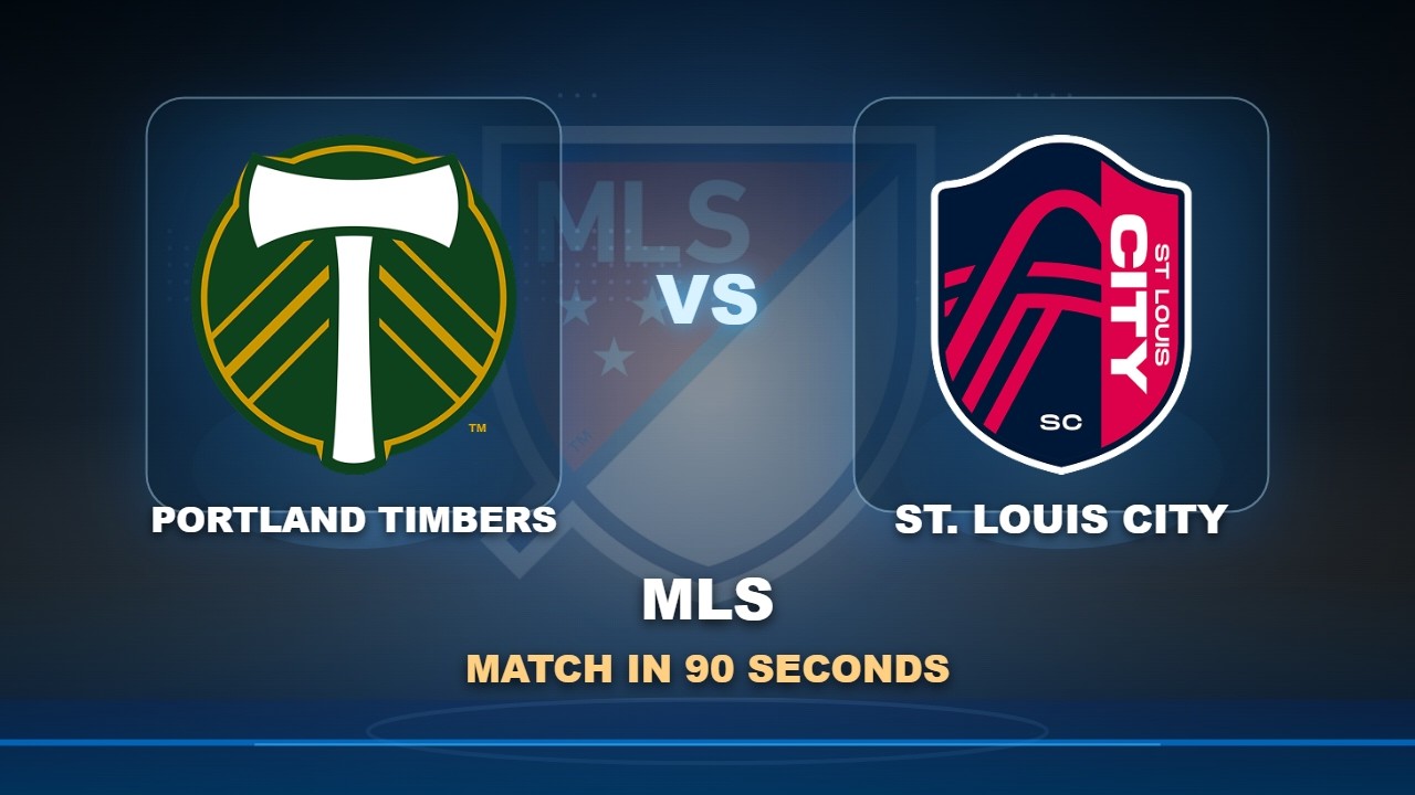Portland Timbers vs St. Louis CITY SC ภาพวิดีโอไฮไลท์ฟุตบอล