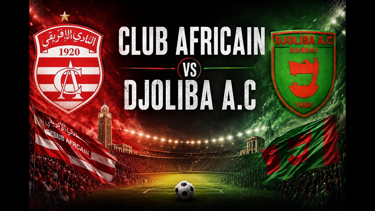 Club Africain vs Djoliba ภาพวิดีโอไฮไลท์ฟุตบอล