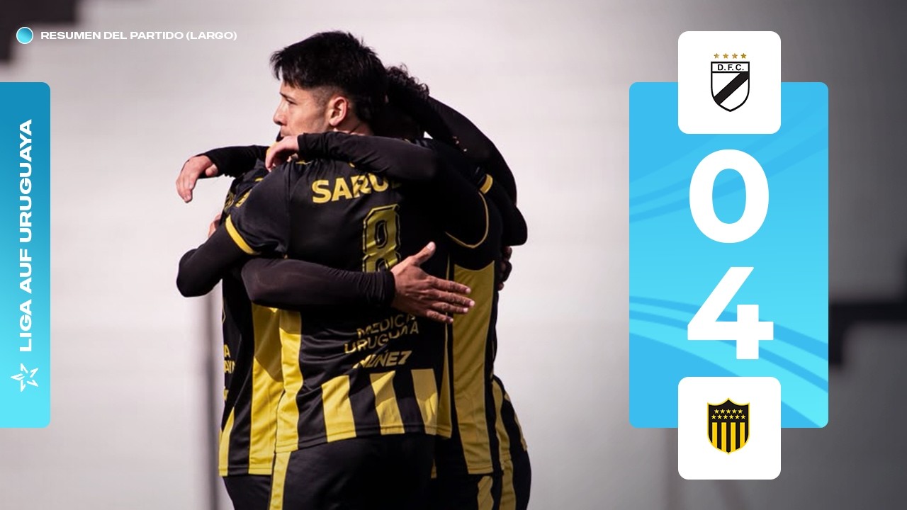 Danubio vs Peñarol ภาพวิดีโอไฮไลท์ฟุตบอล
