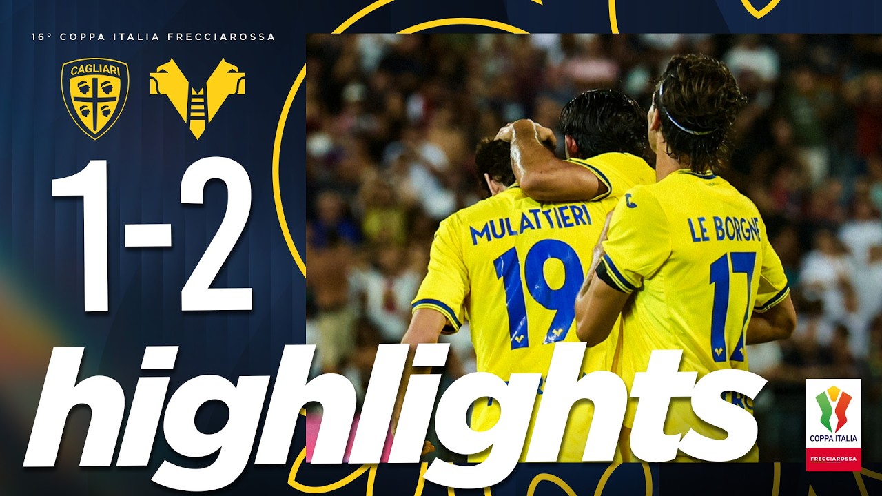 Cagliari vs Hellas Verona ภาพวิดีโอไฮไลท์ฟุตบอล